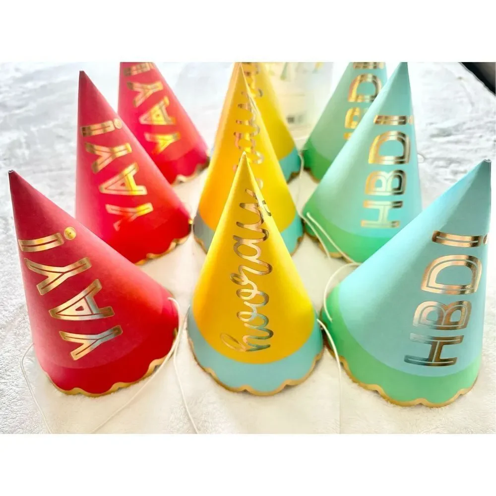 Hip Hip Hooray Party Hats